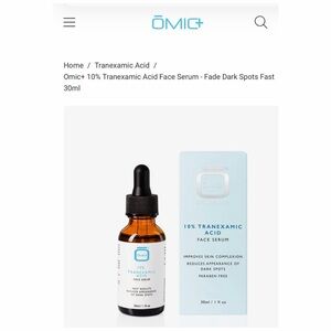 Omic 10% Tranexamic Acid Face Serum